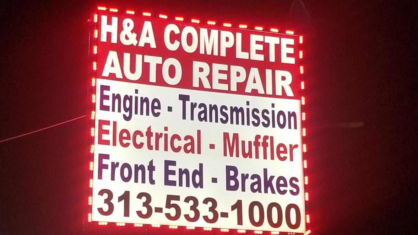 H&A Complete Auto repair in Redford Township