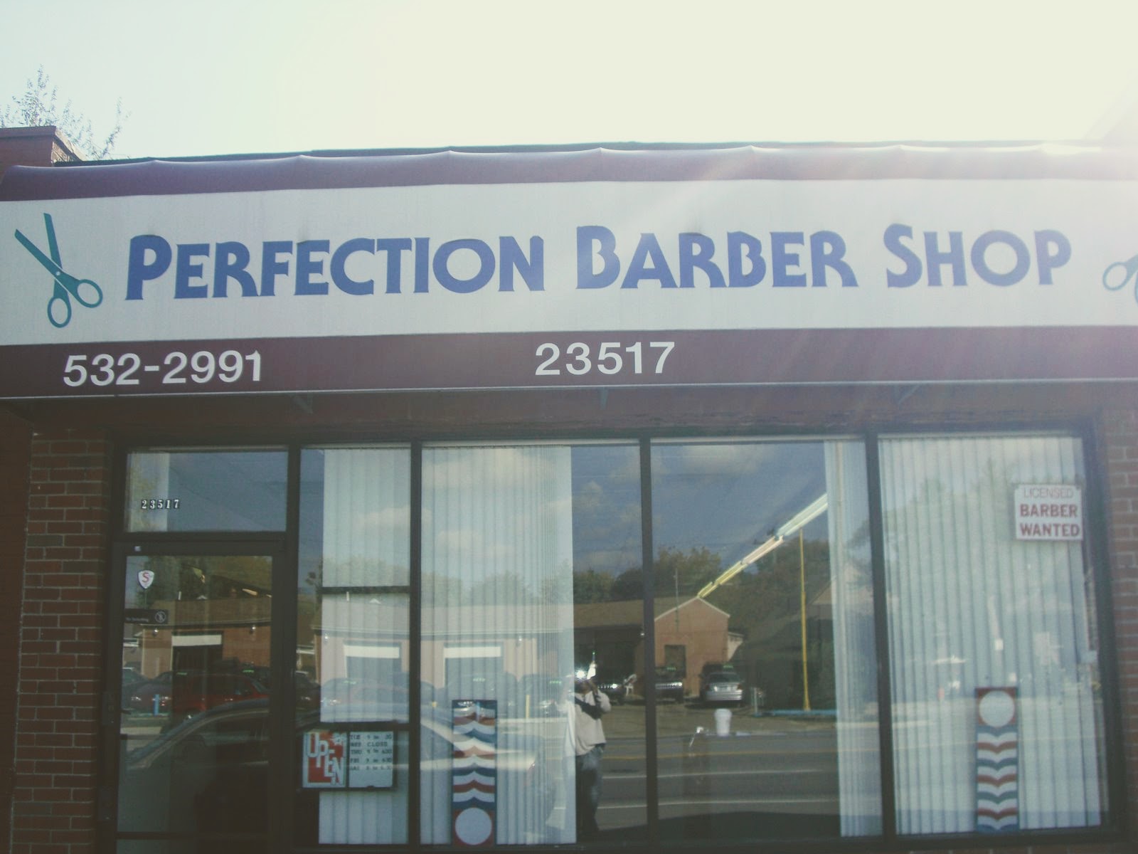 Perfection Barber Shop in Redford Township
